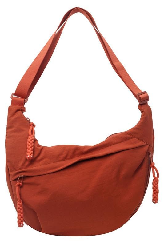 EMGILL Casual Nylon Crescent Crossbody Bag for Women Outdoor Travel
| EMGILL Durable Nylon Crescent Crossbody Bag for W